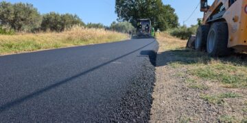 Piano asfalti e consolidamento del centro storico, lavori in corso a Casalbordino