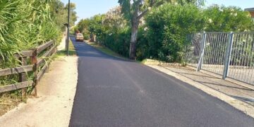 In corso i lavori di rifacimento della pista ciclopedonale di Vasto Marina