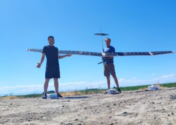 Drone solare ideato dal vastese Di Giacomo e dallo statunitense Bailey: è record di volo a bassa quota