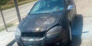 Auto a fuoco a San Salvo, i pompieri limitano i danni