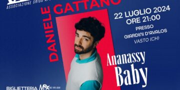 “Anasassy baby” lunedì 22 luglio nei Giardini di Palazzo d’Avalos
