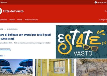 Online il nuovo sito web istituzionale del Comune di Vasto