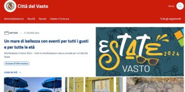 Online il nuovo sito web istituzionale del Comune di Vasto