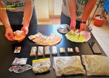 Droga nel freezer e nel passeggino del figlio: arrestato pusher 41enne