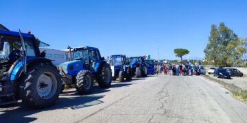 Agricoltori, la protesta di Ferragosto: oggi corteo di trattori a Punta Penna