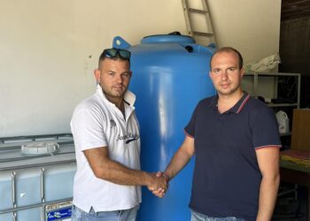 Casalanguida, dalla Pro loco il dono più utile: un serbatoio da 30 quintali per l’acqua