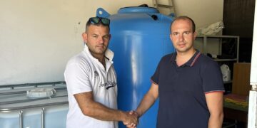 Casalanguida, dalla Pro loco il dono più utile: un serbatoio da 30 quintali per l’acqua