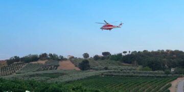 Le ricerche di Di Giacomo proseguiranno tutta la notte, sul posto anche un elicottero