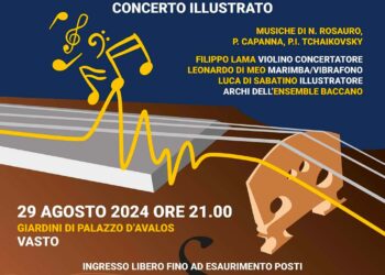 A Vasto il primo “Painting the sound”, il “concerto illustrato”