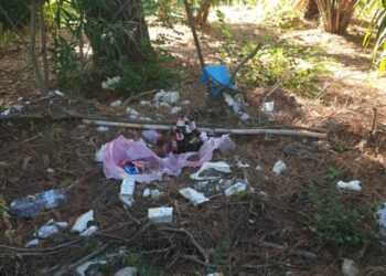 Litorale di Canale, punto e a capo: ripulito pochi giorni fa è già pieno di rifiuti