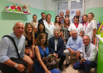 “Scuola in ospedale”, una nuova sala didattica donata dal Rotary Club Vasto e Vastarredo