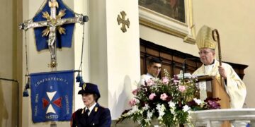 San Michele, l’appello di mons. Forte contro le guerre: «Ucraina e Terra Santa, una pace di dignità»