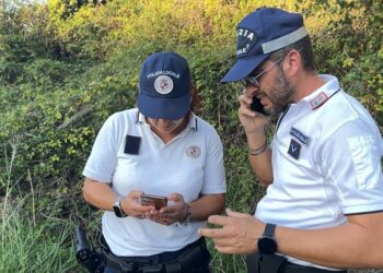 Di Paolo e Calvano, i due agenti di polizia locale: «Così abbiamo ritrovato Graziella»