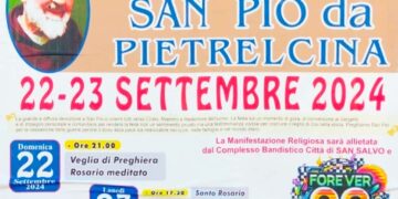 Il 22 e 23 settembre a San Salvo la festa in onore di San Pio da Pietrelcina