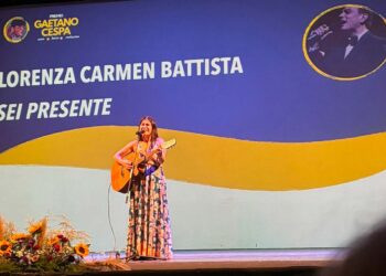 Alla giovane cantautrice Lorenza Carmen Battista il Premio “Gaetano Cespa”