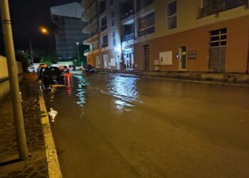 A ogni pioggia lungomare Duca degli Abruzzi diventa una piscina