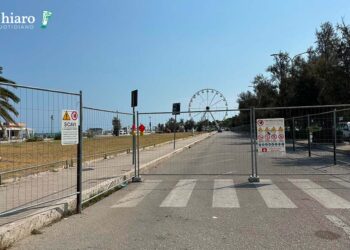 Ultima fase dei lavori sul lungomare di San Salvo Marina, termine previsto per fine 2024