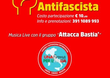 Il 7 settembre a Vasto la “pastasciutta antifascista” «per celebrare i valori della Resistenza»