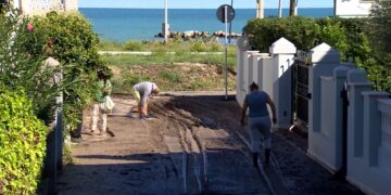 Bomba d’acqua e un fiume di fango: danni ingenti a Torino di Sangro