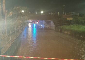 Bomba d’acqua a Torino di Sangro, allagamenti. Turisti francesi soccorsi in un sottopasso