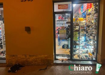 Ladri in azione nel centro storico di Vasto, furto notturno al Menna Store di corso Plebiscito