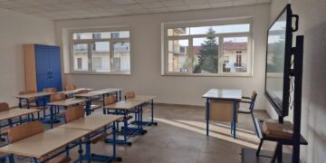 Inaugurata la nuova scuola di via Ripalta, sul tetto impianto fotovoltaico da 11,2 KW