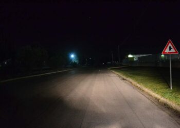 «Da oltre due settimane viale Marisa Bellisario completamente al buio, rischio per i lavoratori»