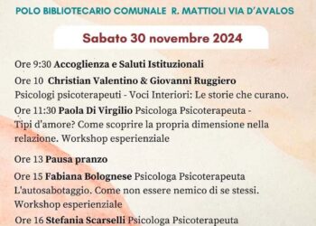 A Vasto la 6ª edizione del Festival della psicologia abruzzese