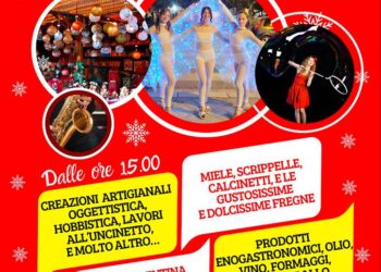 Atmosfera di Natale a Gissi con i mercatini di corso Remo Gaspari