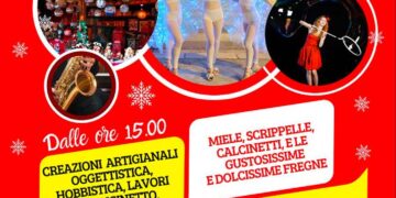 Atmosfera di Natale a Gissi con i mercatini di corso Remo Gaspari