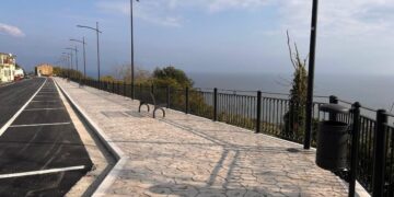 Risanato e rimesso a nuovo il belvedere di via Santa Lucia