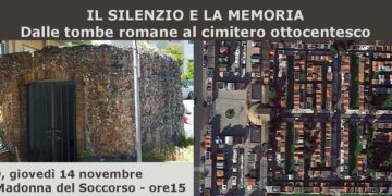 “Il silenzio e la memoria”: il 14 novembre passeggiata dalle tombe romane al cimitero ottocentesco
