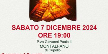 Con il Fuoco dell’Immacolata partono gli eventi natalizi a Montalfano