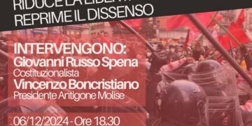 Ddl “Sicurezza”, se ne parla a Vasto: «Riduce la libertà di espressione, reprime il dissenso»