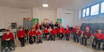 San Salvo, scambio di auguri tra amministrazione e centro “L’Arcobaleno dei Ricordi”