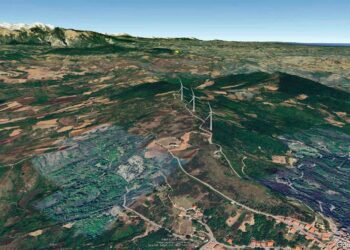 “Sotto l’albero” il progetto eolico della Edison a Liscia: 3 torri nell’area dell’incendio del 2015