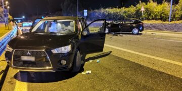 Scontro tra due auto all’ingresso della Trignina, un morto, due feriti