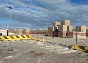 Ruspa a Punta Penna, iniziato l’ampliamento del porto