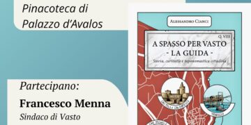 “A spasso per Vasto-La guida”: ecco il secondo libro di Alessandro Cianci