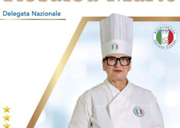 Chef Rosalba Marte nuova delegata nazionale dell’Associazione italiana cuochi