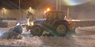 Prime nevicate e subito problemi: black out nell’entroterra vastese