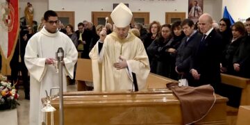 Vasto saluta Angela Poli Molino: una folla commossa nella chiesa di San Giovanni Bosco