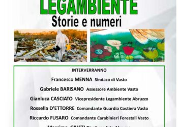 Legambiente Abruzzo celebra a Vasto il trentennale del “Rapporto ecomafia”