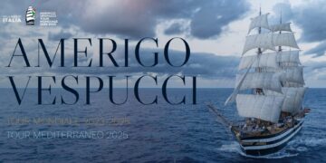 La Amerigo Vespucci a Ortona: per la prima volta nella storia attraccherà in Abruzzo