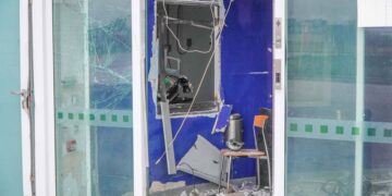 Un altro assalto al bancomat: fatto esplodere lo sportello della zona industriale di San Salvo. Danni all’infermeria Pilkington