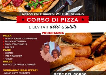 Arte della pizza e dei lievitati dolci e salati: il corso a Vasto
