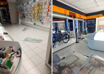 Razzia di smartphone e tablet: furto con spaccata al Lem Casa-Unieuro di San Salvo