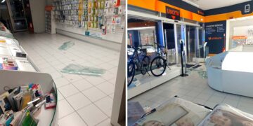 Razzia di smartphone e tablet: furto con spaccata al Lem Casa-Unieuro di San Salvo