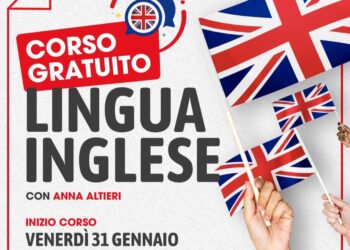 Dal 31 gennaio il corso gratuito di inglese del Progetto giovani