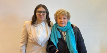 Dacia Maraini alla presentazione del libro di Rachele Lupi